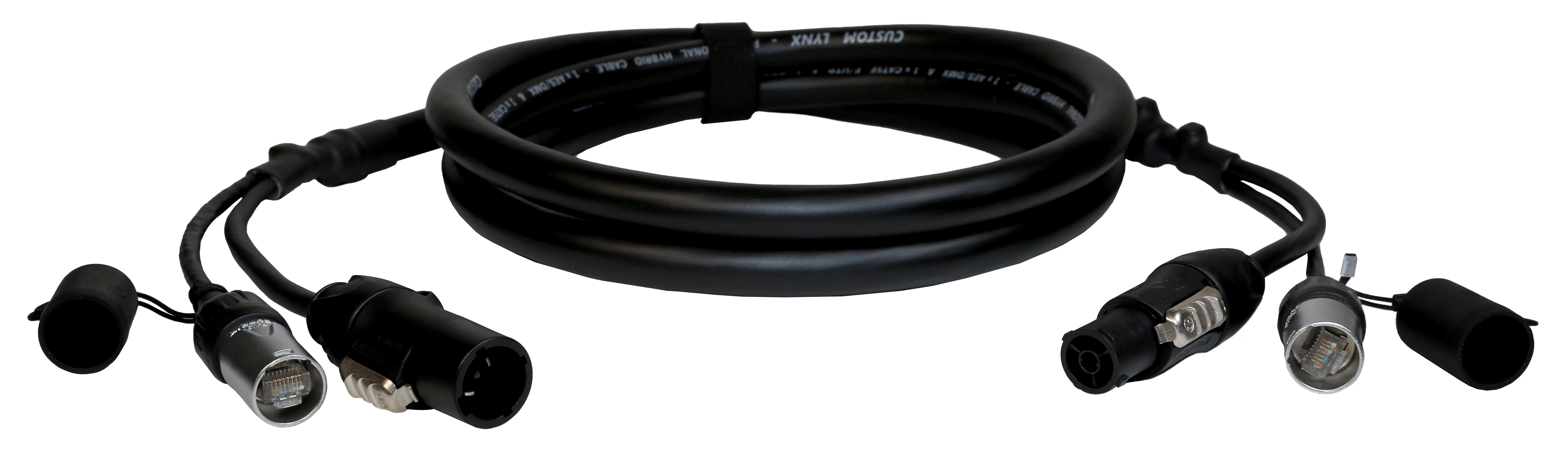 Hybrid Power-CAT5E cables